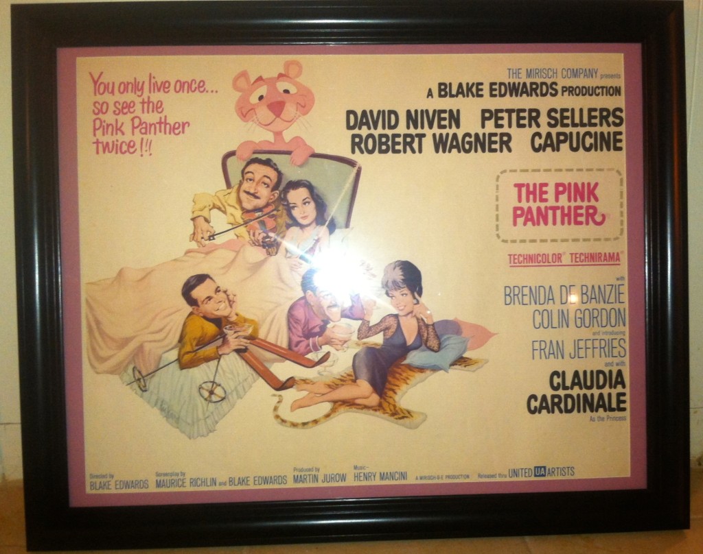 Pink Panther framed